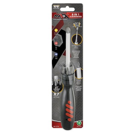 Mighty Maxx Screwdriver Magnetic 8in1 083-12718